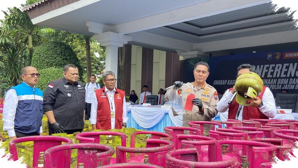 Penyalahgunaan BBM Dan LPG Subsidi Di Jatim Terbongkar, 79 Tersangka Diburu Sanksi Berat