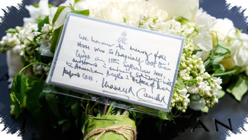 Di Memorial 9/11, Charles Dan Camilla Tegaskan Solidaritas Inggris-Amerika Lewat Pesan Tulis Tangan