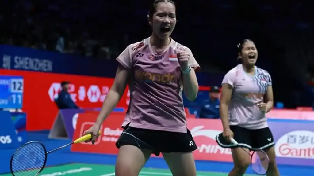 Kalah di Gim Pembuka, Rachel/Febi Bangkit dan Paksa Indonesia Imbang 2-2 Lawan Taiwan di Piala Uber