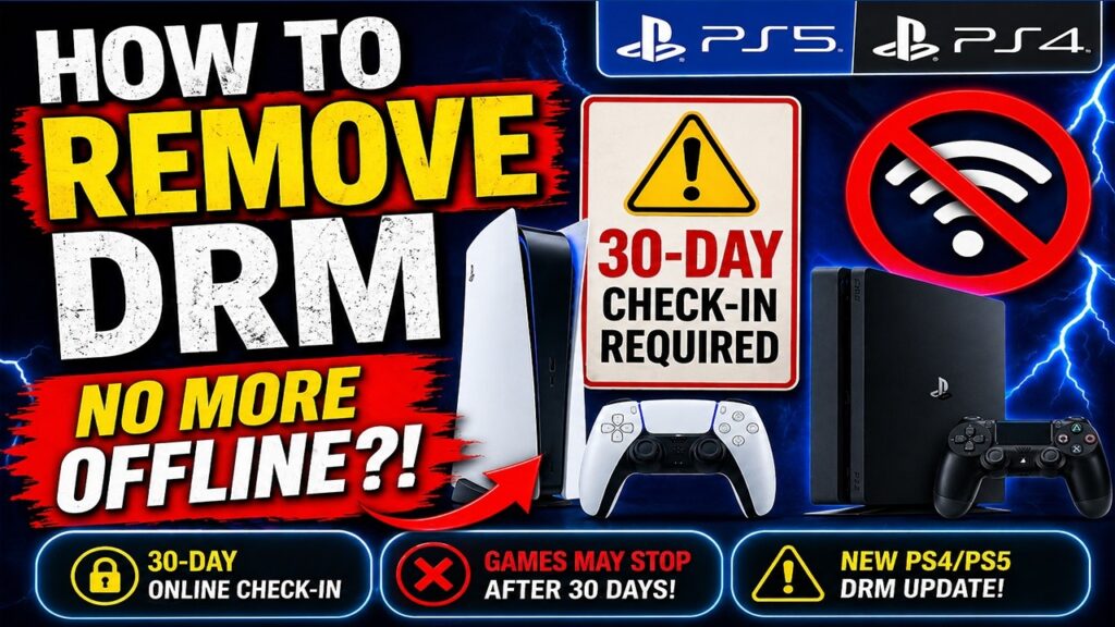 DRM Baru Di PlayStation Membuat Akses Game Digital Semakin Bergantung Pada Server