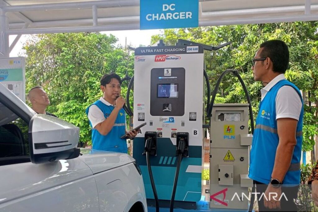 Jakarta Punya SPKLU Center Baru, 10 Mobil Listrik Bisa Mengisi Daya Bersamaan