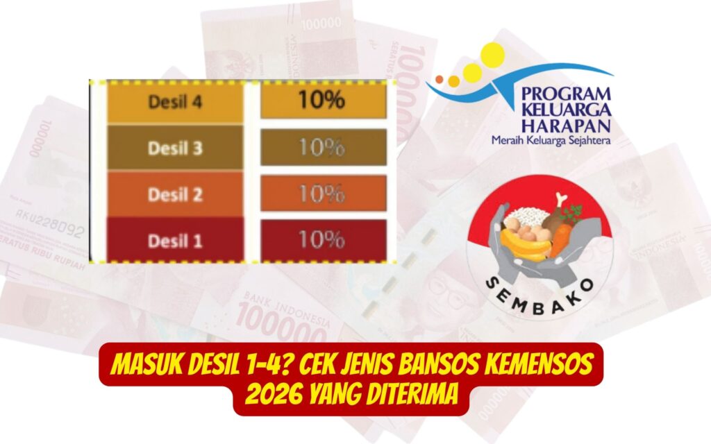 Mulai April 2026, PKH Dan BPNT Hanya Mengalir Ke Desil 1 Sampai 4