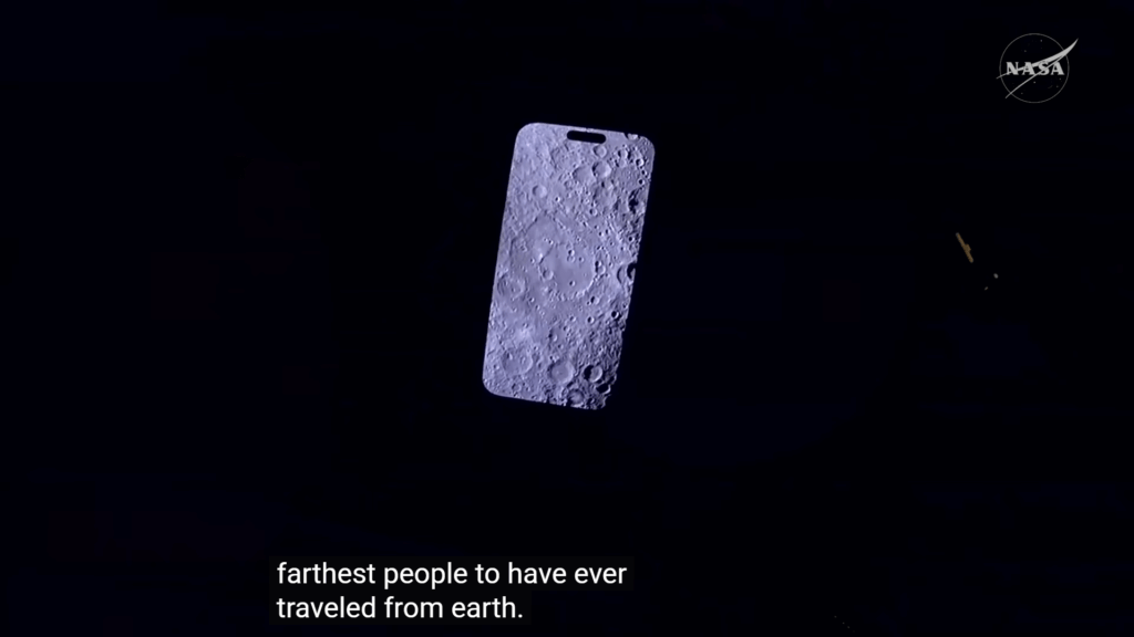NASA Menempatkan iPhone 17 Pro Max Sebagai Kamera Artemis 2, Promosi Apple Belum Terbukti