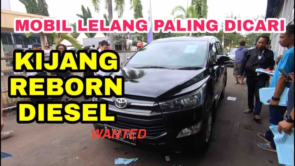 Selisih Harga Limit Lelang Innova Reborn Pemprov Bali Jauh, Dari Rp 57 Juta ke Rp 94 Juta