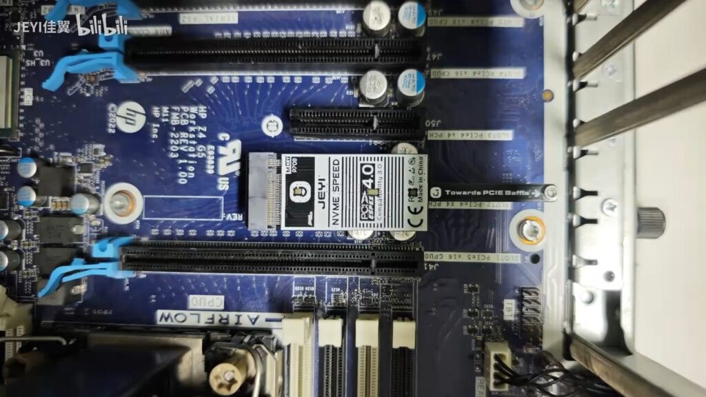 ArcherX Membuka Lagi Slot Yang Tertutup GPU Besar, Adapter M.2 Ini Rata Dengan Motherboard
