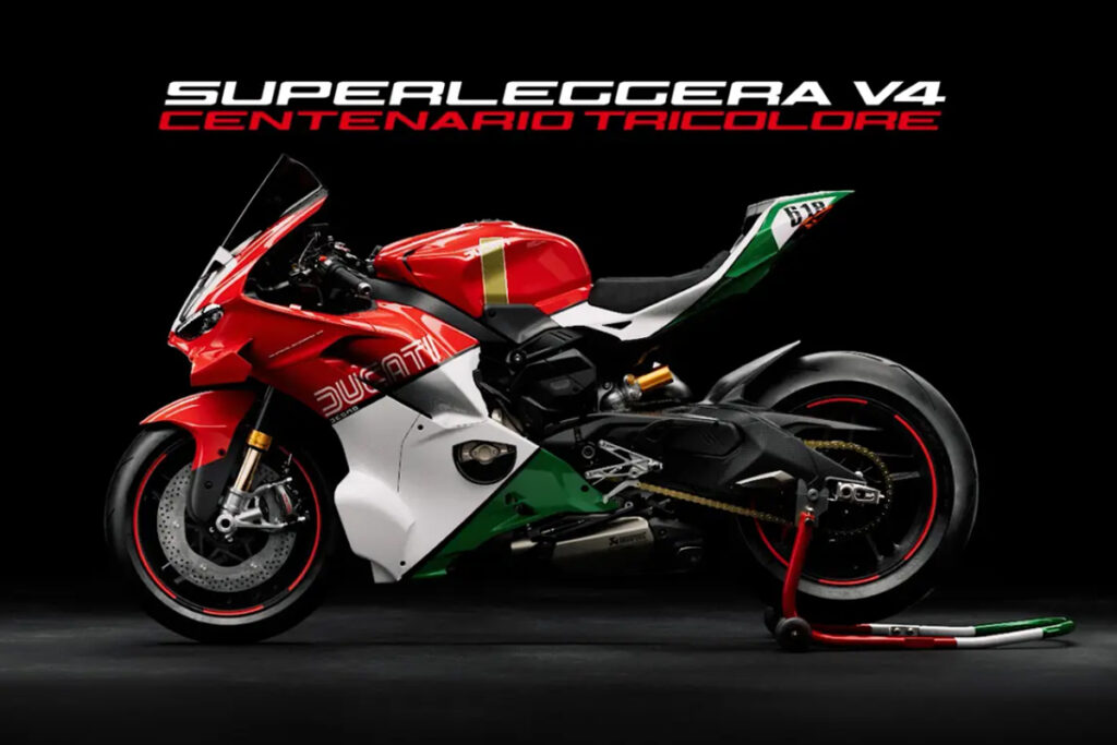 Hanya 100 Unit Untuk Dunia, Ducati Rayakan Seabadnya Lewat Superleggera V4 Centenario Tricolore