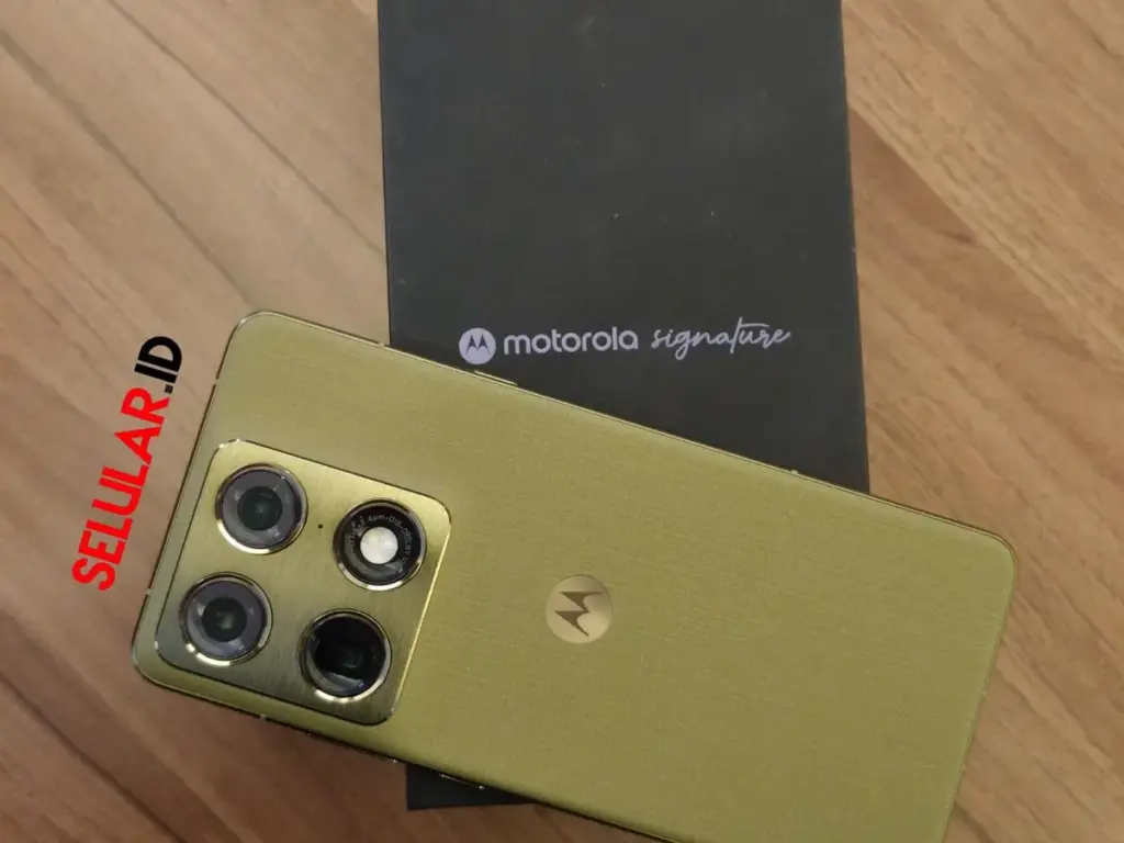 Motorola Signature Hadir di Indonesia, Ponsel Tipis Dengan Jaminan Update 7 Tahun