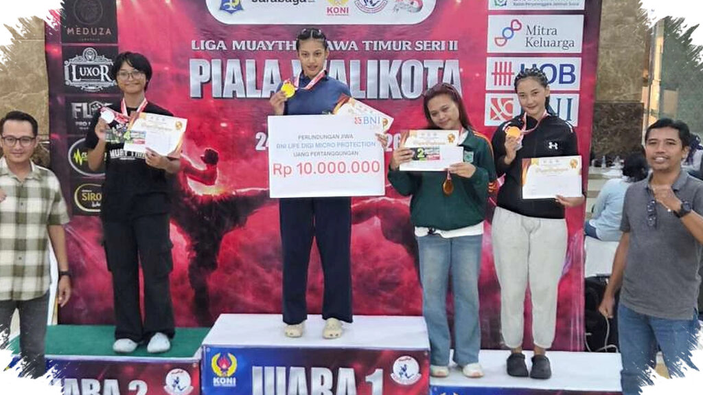 Surabaya Mengunci Gelar Juara Umum Muaythai, Para Emas Siap Dibawa ke Kejurnas Subang