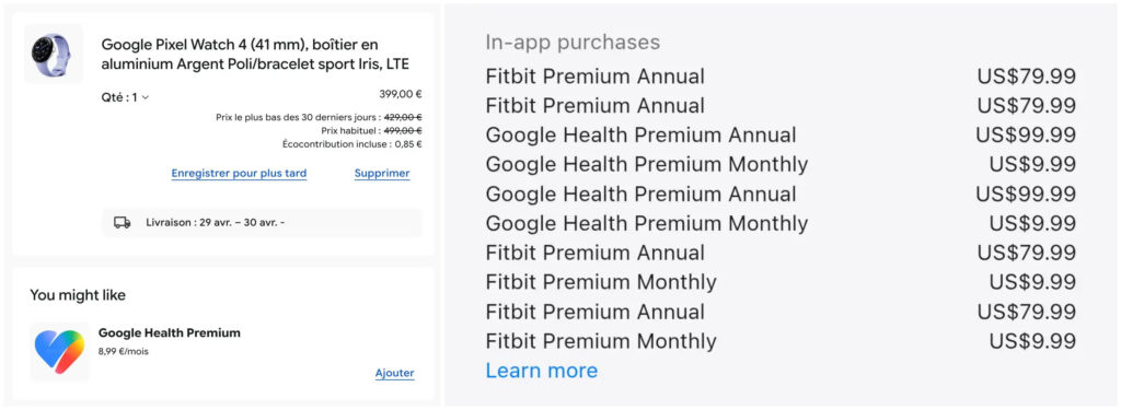 Google Store Tampilkan Google Health Premium, Nama Fitbit Mulai Bergeser ke Peran Baru