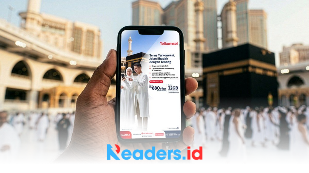 Telkomsel Siapkan RoaMAX Haji 2026, Kuota Hingga 42 GB dan Akses 5G untuk Jemaah