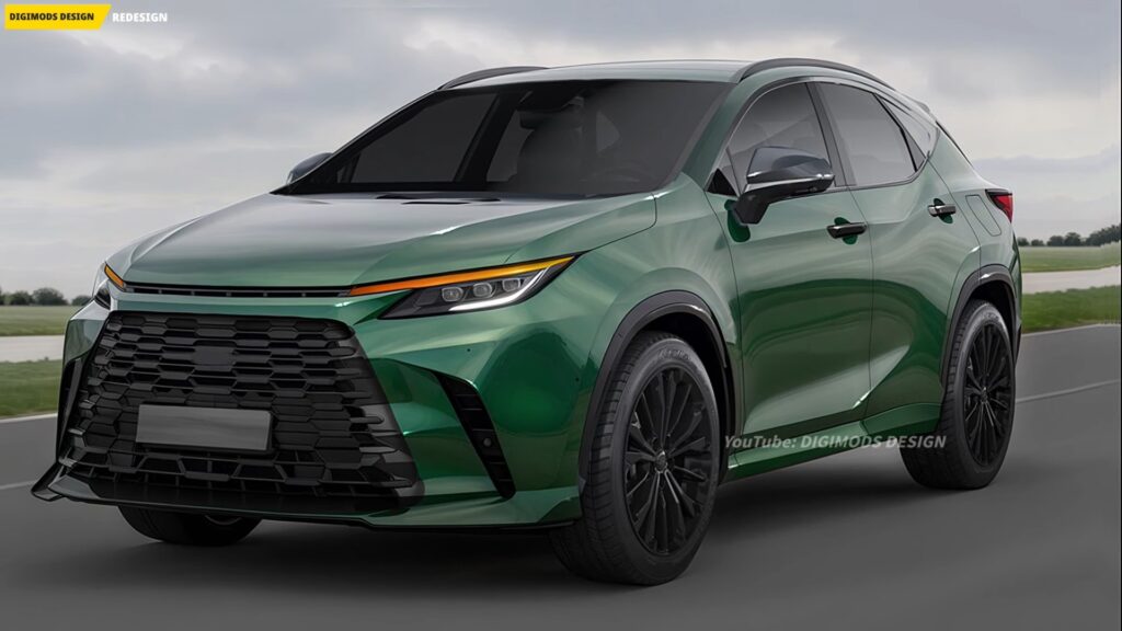 Penyegaran Lexus NX Mulai Terbaca di Nurburgring, Wajah Baru dan Mesin Lama Masih Dipertahankan