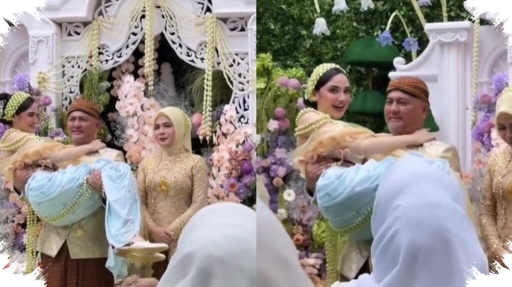 Andre Ariyantho Gendong Syifa Hadju Saat Siraman, Meski Bukan Wali Nikahnya