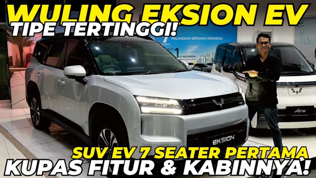Wuling Eksion Siap Meluncur April 2026, SUV Elektrifikasi 7 Kursi Mulai Rp389 Jutaan