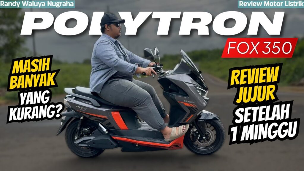 Mode S Polytron Fox 350 Menyentuh 96 Km/Jam, Fitur R dan HSA Bikin Harian Lebih Ringkas
