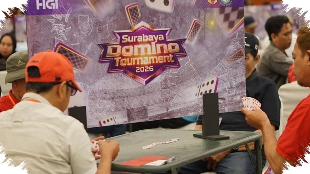 Surabaya Domino Tournament 2026 Ubah Pandangan, Domino Diposisikan Sebagai Olahraga Pikiran