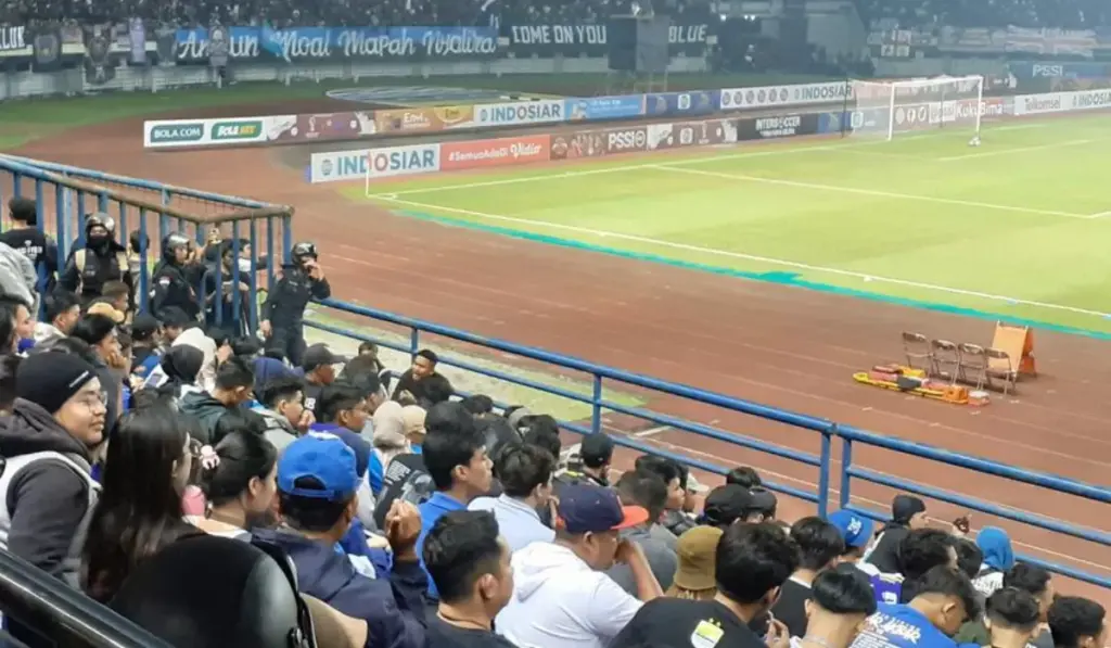 3.000 Personel Diterjunkan di GBLA, Akses Suporter Persib Vs Arema Disaring Berlapis