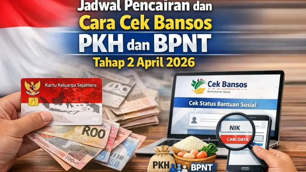 Pencairan PKH April–Juni 2026 Sudah Berjalan, Ini Cara Cek Status dan Rincian Nominalnya