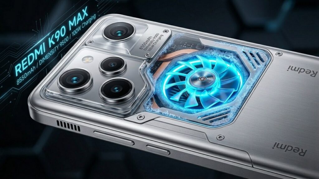 Skor Geekbench Tinggi Redmi K90 Max, Dimensity 9500 dan Pendingin Kipas Siap Kejar Kelas Atas