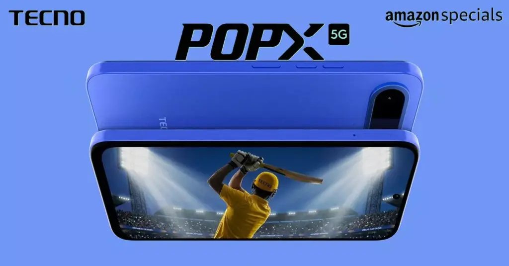 Tecno Pop X 5G Bawa Baterai 6.500 mAh dan Layar 120 Hz, Dijual Mulai Rp 2,9 Jutaan di India
