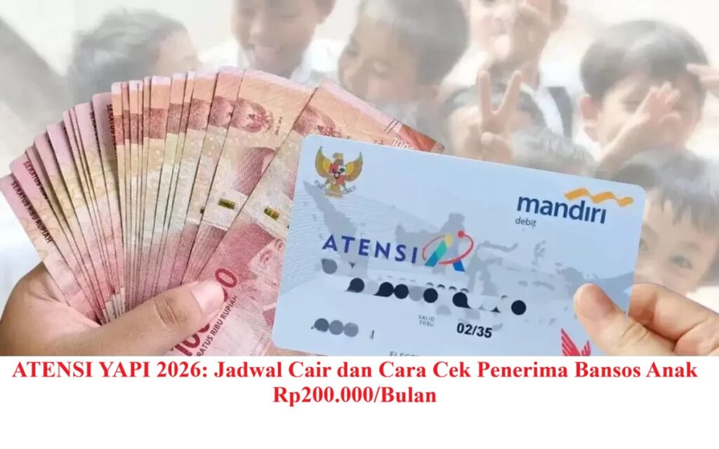 Rp200 Ribu per Bulan untuk Anak Yatim Piatu, ATENSI YAPI 2026 Mulai Disalurkan Kemensos