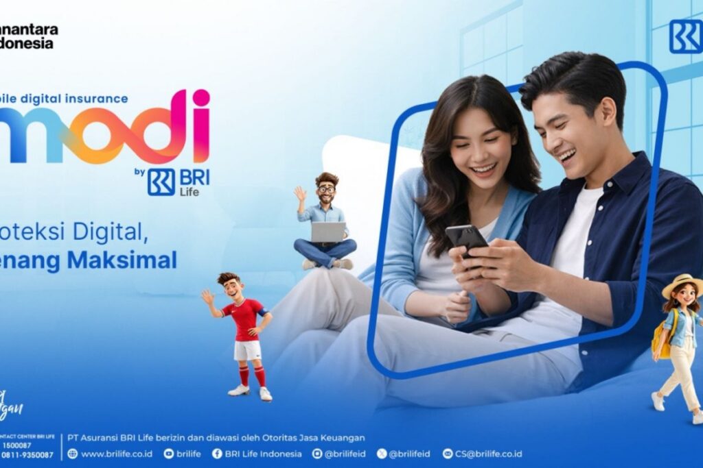 MODI BRI Life Hadirkan Proteksi Jiwa Digital, Bisa Dibeli Harian Lewat Gawai