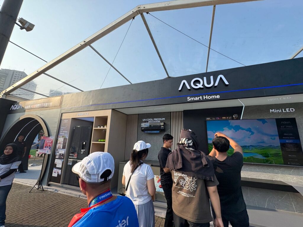 Di Haier Women’s Day Run 2026, AQUA Elektronik Tampilkan Inovasi Rumah Tangga untuk Perempuan