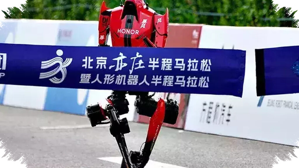 Robot Lightning Tembus Rekor Setengah Maraton di Beijing, Sensor Dan AI Mengungguli Catatan Manusia