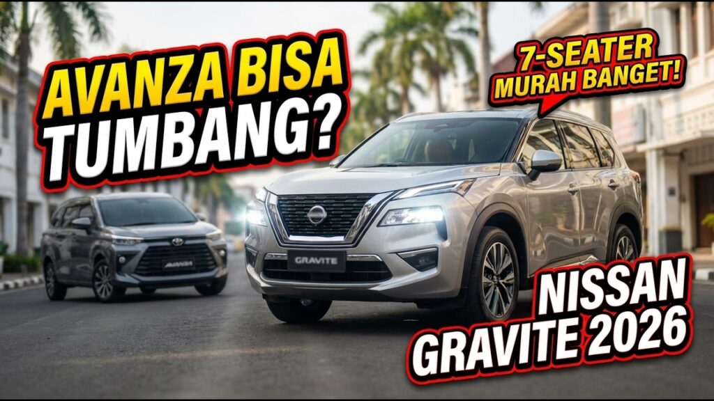 Nissan Grafit 2026 Mengintai Avanza, MPV 7 Penumpang Murah dengan Nuansa SUV Modern