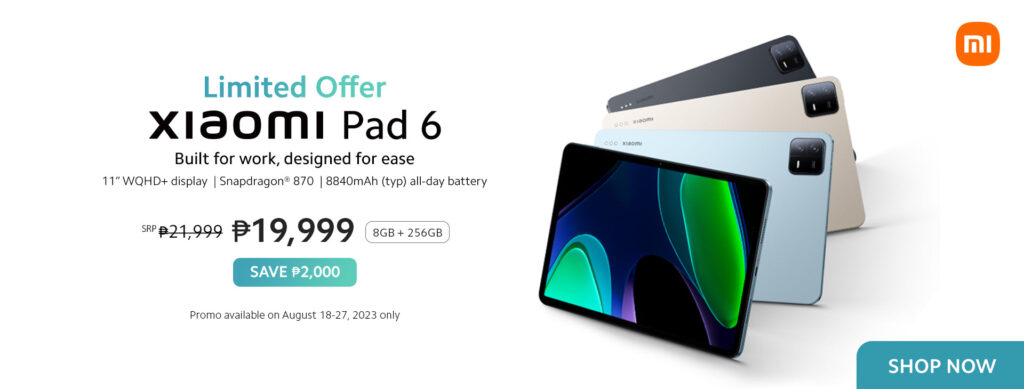 Tablet Interaktif Tekan Biaya Promosi Retail, Xiaomi Pad 6 Perkuat Tampilan Produk di Toko