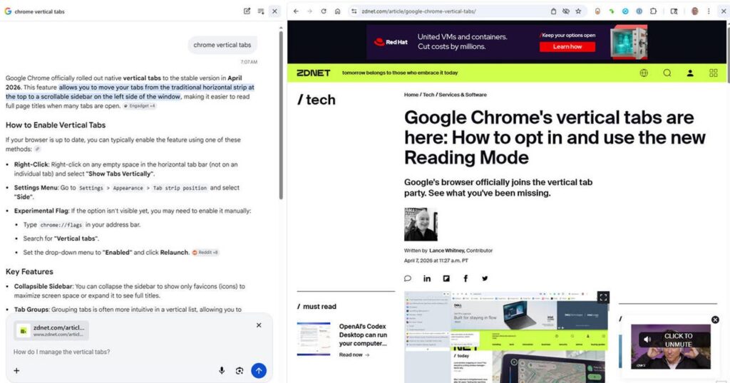 AI Mode Chrome Kini Baca Banyak Tab Sekaligus, Riset Jadi Lebih Rapi Dan Mendalam