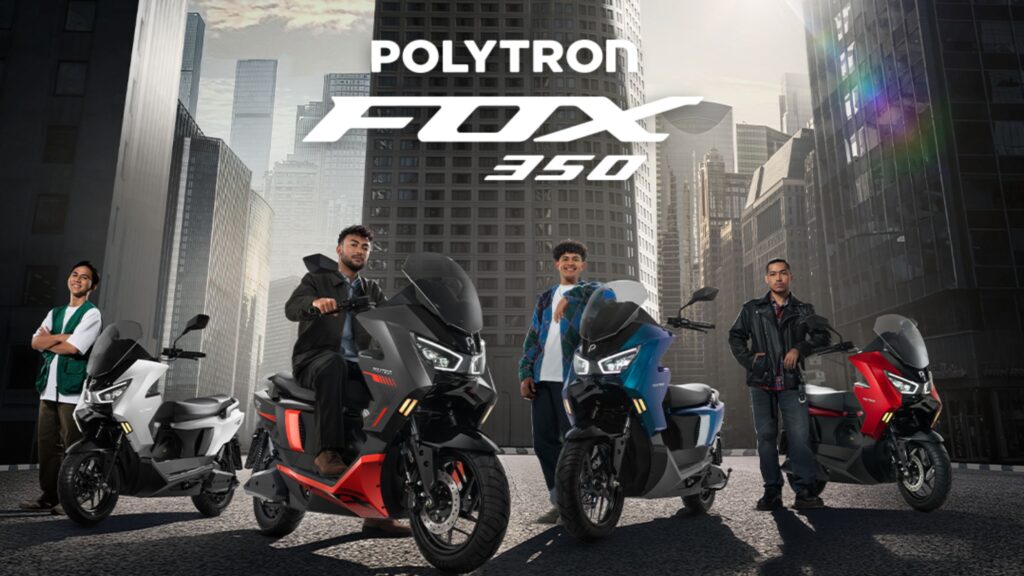 Skema Sewa Baterai Polytron Fox 350, Maxi Skutik Listrik Rp15,5 Juta yang Mengubah Perhitungan