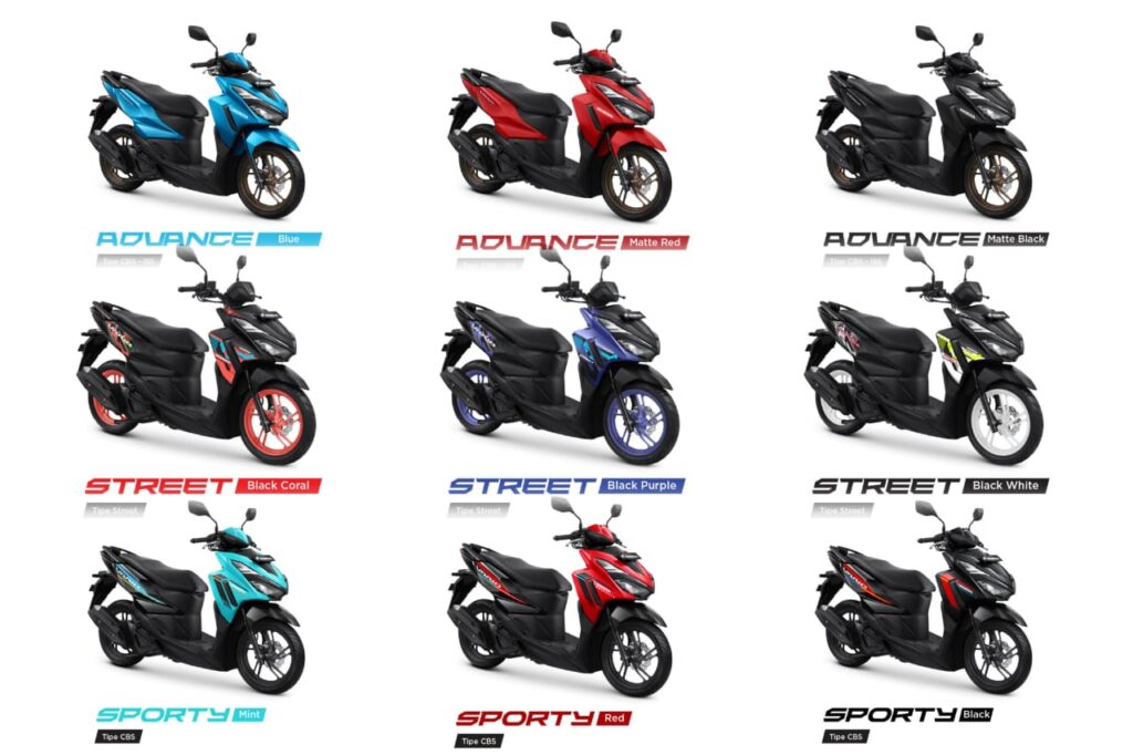 Vario 125 2026 Tetap Irit dan Praktis, Tiga Varian Baru Makin Jelas untuk Harian