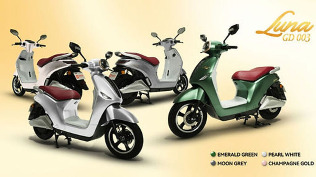 Pre-Order Luna Rp32 Juta, Skuter Listrik Retro Lokal Ini Tawarkan Jarak 120 Km