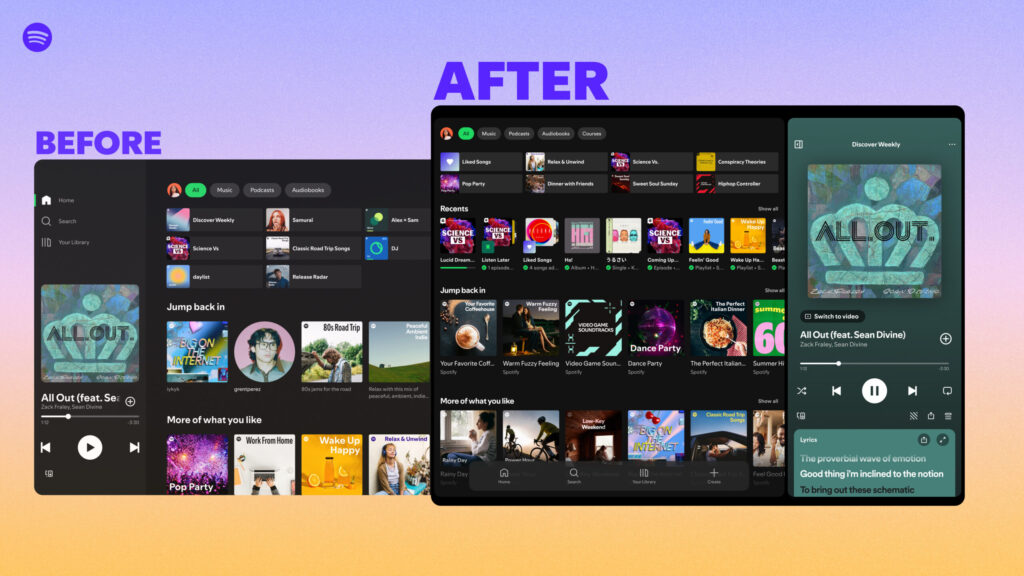 Spotify Perbarui Tampilan Tablet Android, Navigasi Layar Lebar Kini Lebih Mulus dan Adaptif