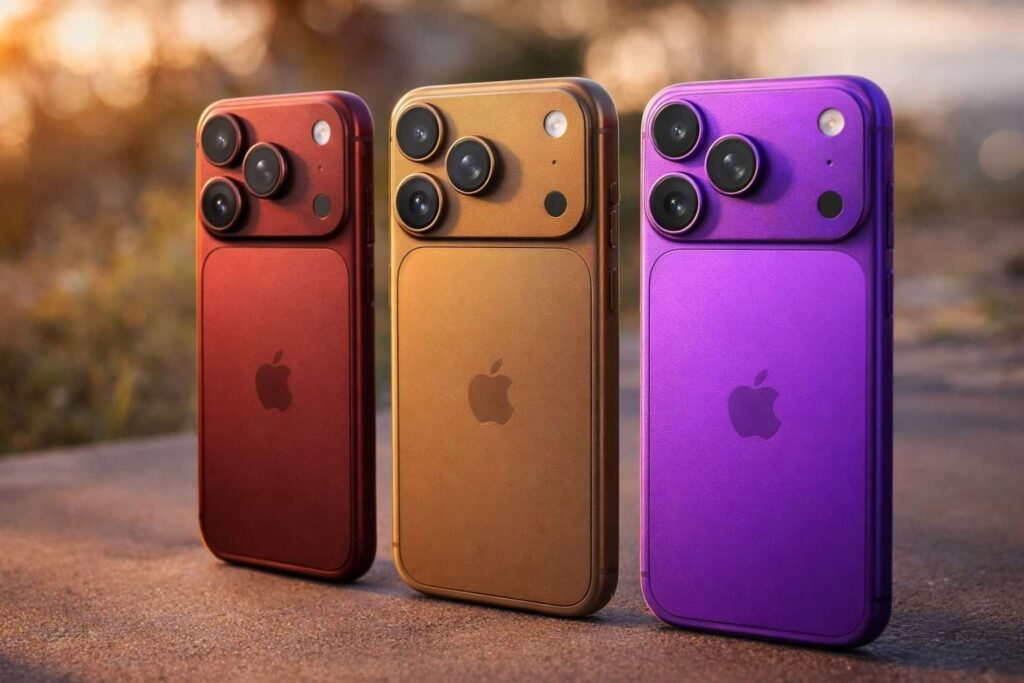 Dark Cherry Dipasang di Pulau Kamera iPhone 18 Pro, Empat Warna Baru Mulai Terbaca