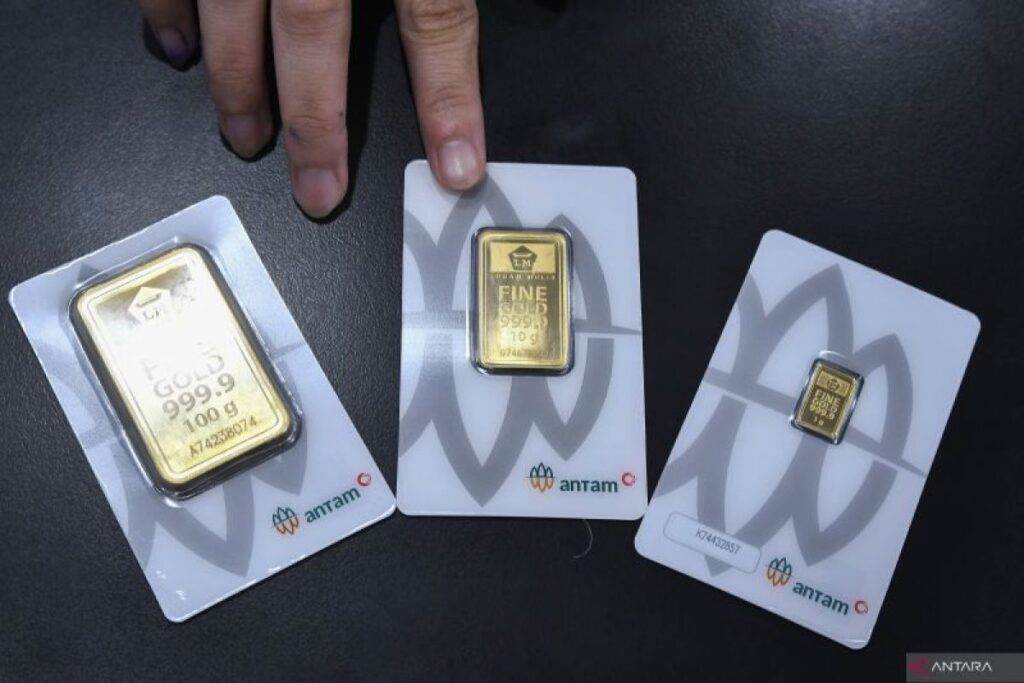 Buyback Emas Antam Terkoreksi Ke Rp2,64 Juta Per Gram, Harga Jual Ikut Merosot Rp44.000