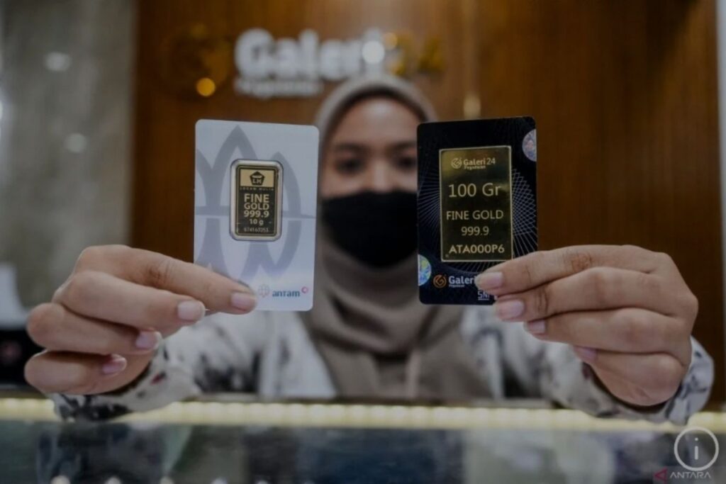 Buyback Emas Antam 1 Gram Tetap Rp 2,704 Juta, Harga Jual Di Pegadaian Juga Tak Bergerak