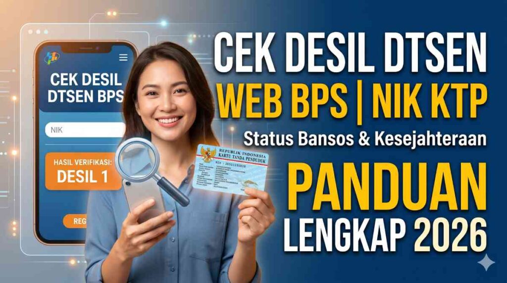 Peringkat Kesejahteraan Dari DTSEN BPS, Kunci Awal Menentukan Penerima Bansos