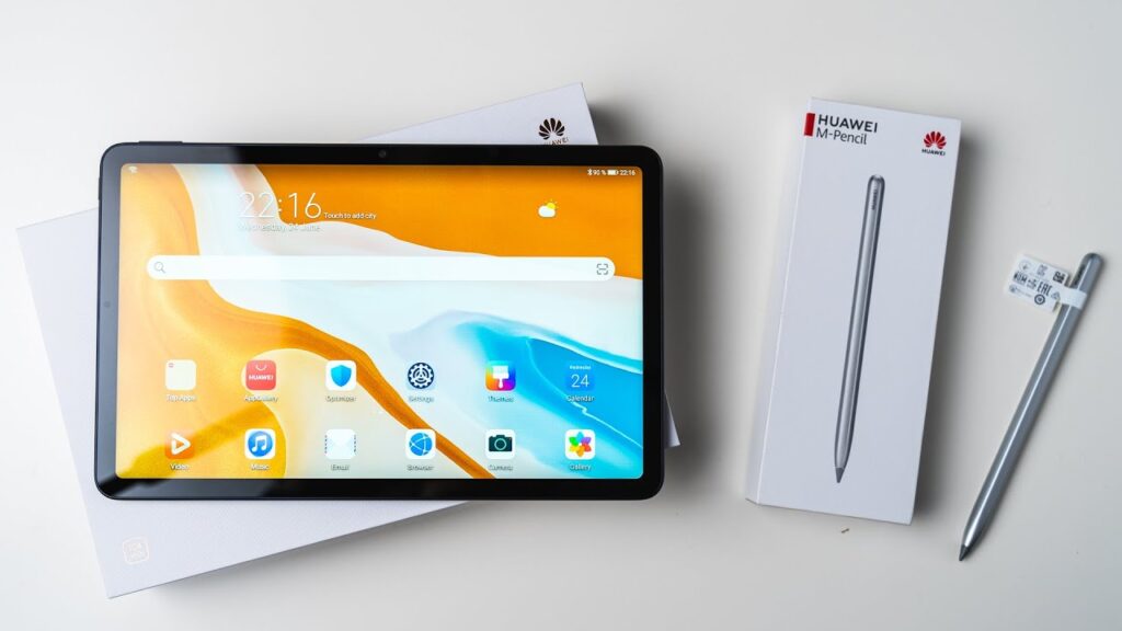Multitasking Empat Aplikasi di Huawei MatePad 10.4, Tablet Murah Dengan Baterai Tahan 12 Jam