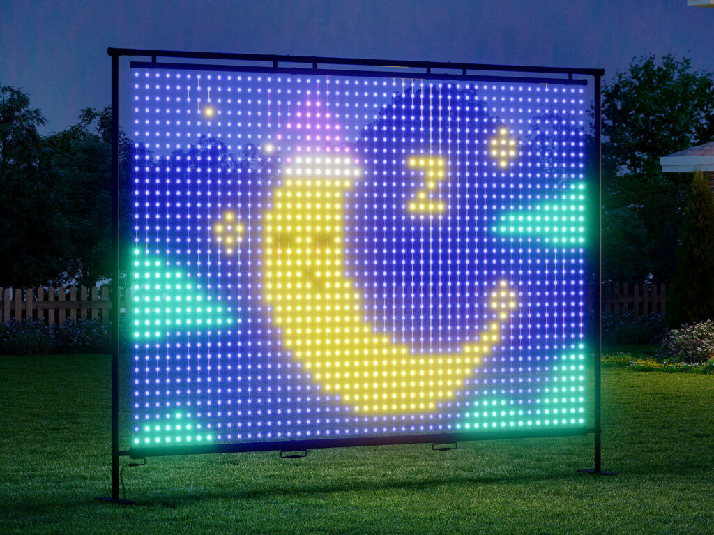 Panel Raksasa 1.536 LED Govee Lightwall, Menghadirkan Pesta Seperti Layar Hidup