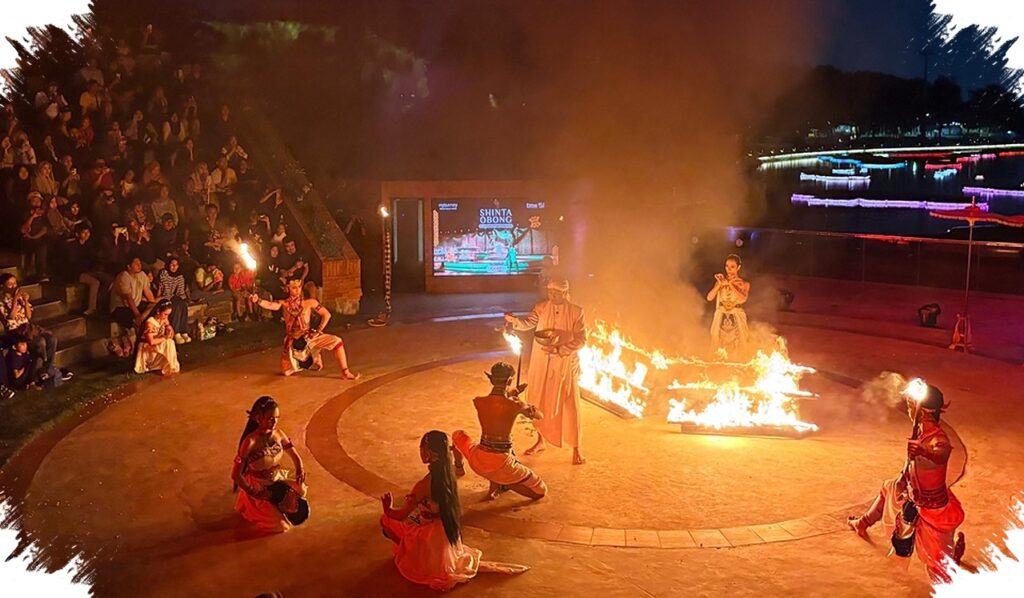 Ramayana Ballet Prambanan Tampil Perdana di Jakarta, Shinta Obong Mengisi TMII dengan Api