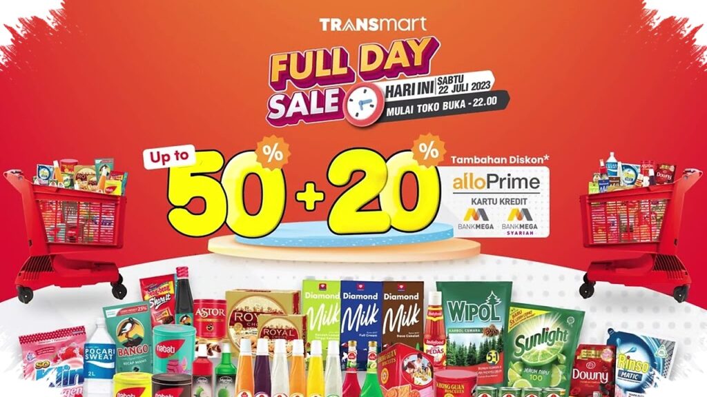 AC Polytron 1 PK Dibanderol Rp 3,38 Juta, Transmart Gelar Full Day Sale 19 April 2026