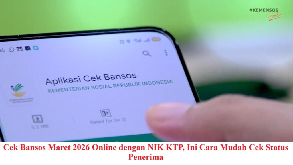 Desil Kemensos Tentukan Peluang Bansos 2026, Cek Nama Anda Cukup Lewat NIK KTP