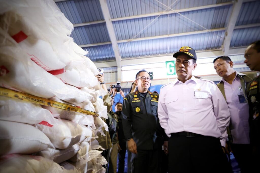 23,1 Ton Pangan Ilegal Disita di Pontianak, Amran Sebut Pola Ini Mengarah ke Mafia Pangan