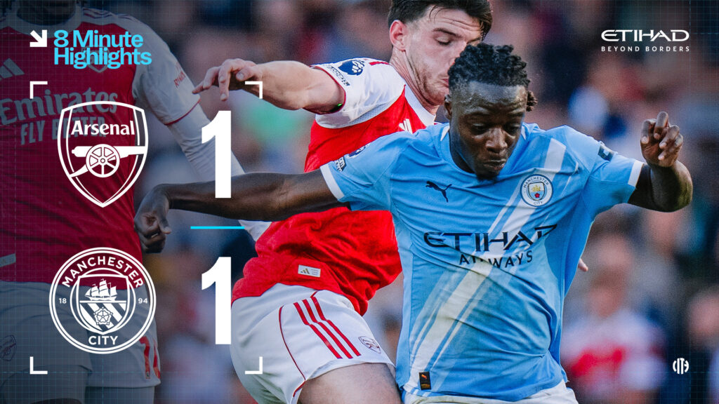 Etihad Masih Milik City Menurut Simulasi Opta, Arsenal Tertinggal Tipis 1,9 Persen
