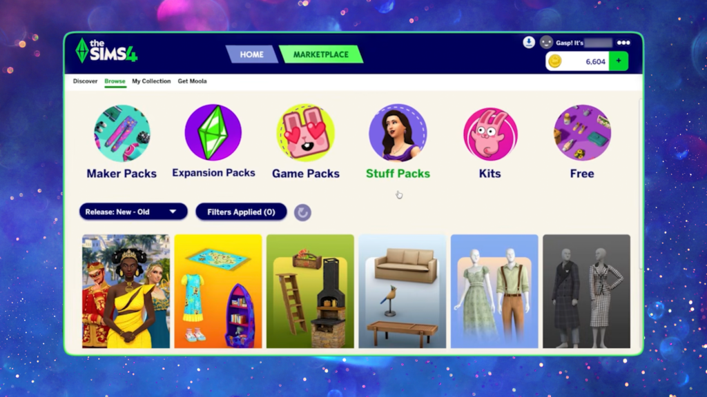 Marketplace UGC Hadir Di Konsol The Sims 4, Belanja Konten Komunitas Langsung Di Dalam Gim
