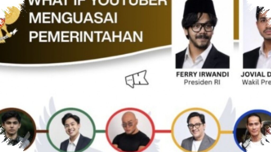 Ferry Irwandi dan Bobon Santoso Sama-Sama Ingin Kursi Kepala BGN, Kabinet YouTuber Makin Seru