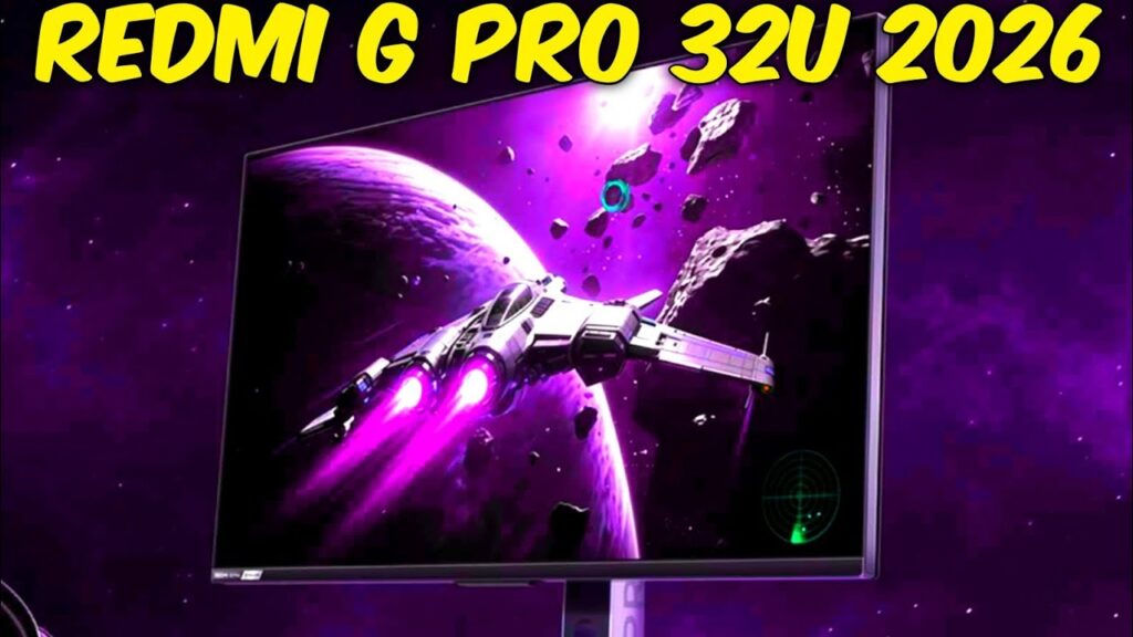 Redmi G Pro 32U 2026 Punya HyperOS 3, Monitor Gaming Xiaomi Rasa Smart TV