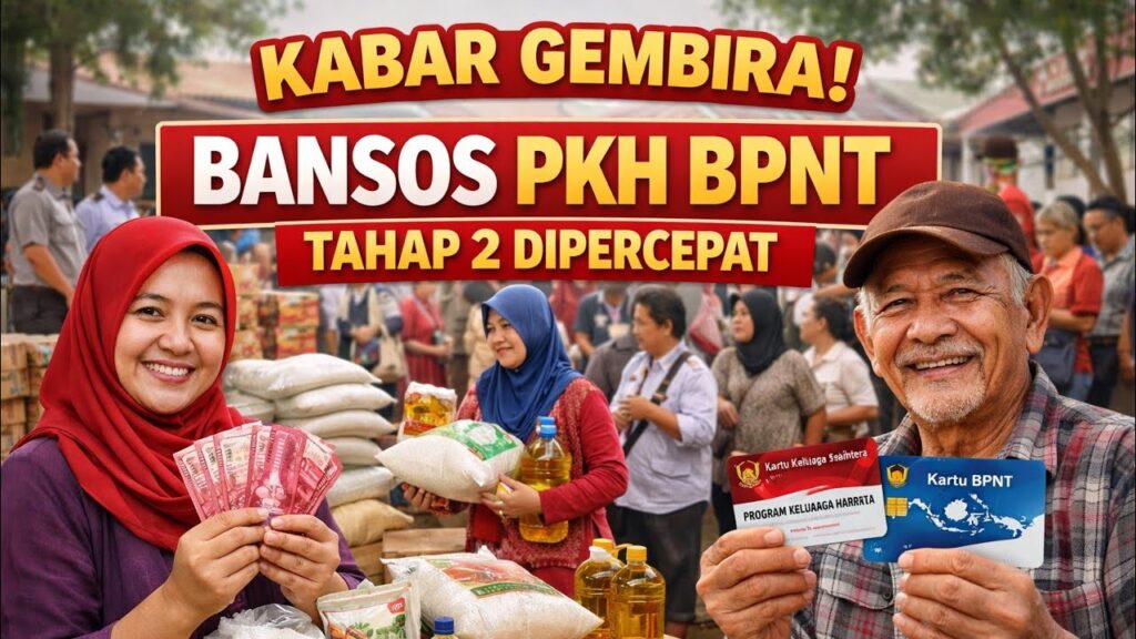 BPNT Rp600 Ribu dan PKH Hingga Rp2,7 Juta Mulai Mengalir April 2026, Penyaluran Tak Serentak