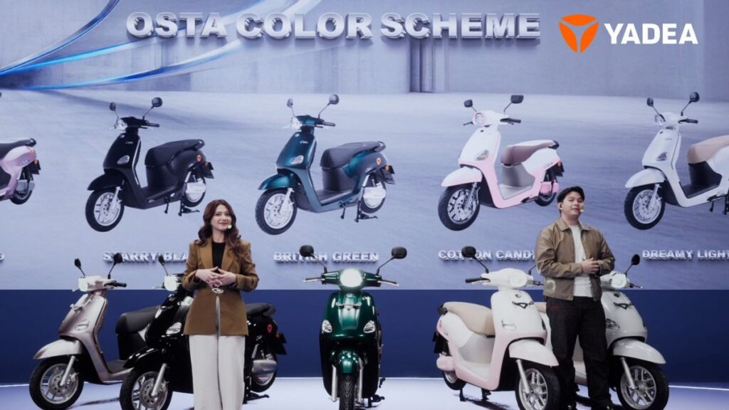 Harga Mulai Rp19 Jutaan, Yadea Osta 2026 Hadir Dengan 150 Km, TCS, HDC, dan GPS